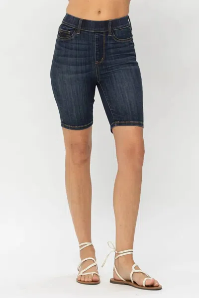 Judy Blue High Waist Bermuda Shorts In Denim