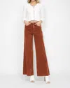 Judy Blue High Waist Retro Wide Leg Denim Jeans In Pumpkin Spice