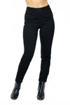 Judy Blue High Waist Rhinestone Embellished Slim Fit Jeans In Black In Black