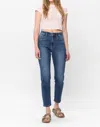 JUDY BLUE HIGH WAIST SHIELD BACK POCKET JEANS IN MEDIUM WASH