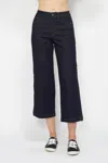 Judy Blue High Waist Side Braid Detail Jeans In Black In Blue