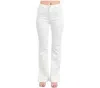 Judy Blue High Waist Side Slit Slim Boot Jeans In White In White