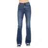 Judy Blue High Waist Tummy Control Bootcut Jean - Short In Dark Wash In Blue