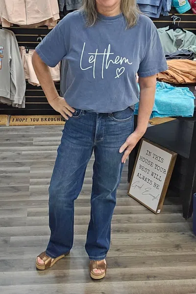 Judy Blue High Waist Tummy Control Classic Straight Jeans In Blue