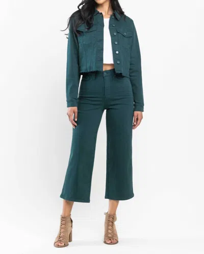 Judy Blue High Waist Tummy Control Garment Jeans In Green