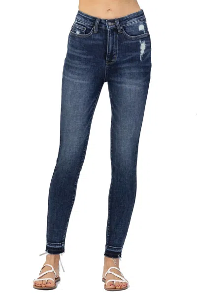 Judy Blue High Waist Tummy Control Skinny Jean In Blue