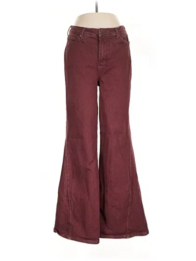 Pre-owned Judy Blue Jeans In Burgundy