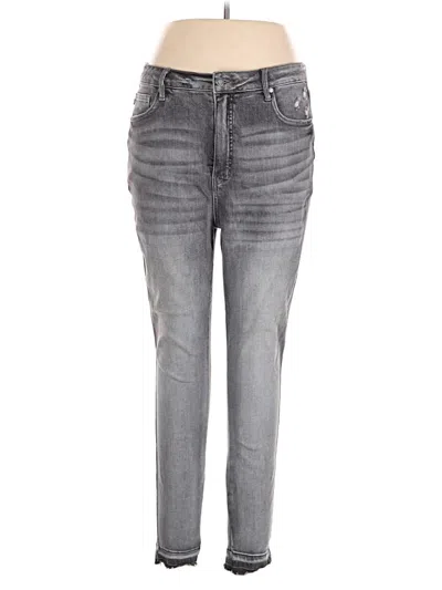 Pre-owned Judy Blue Jeans In Gray