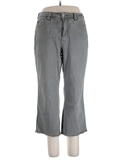 Pre-owned Judy Blue Jeans In Gray