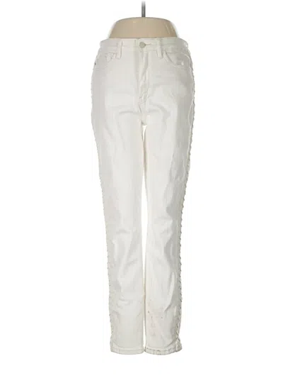 Pre-owned Judy Blue Jeans In Ivory
