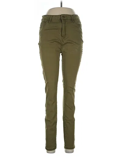 Pre-owned Judy Blue Jeggings In Green