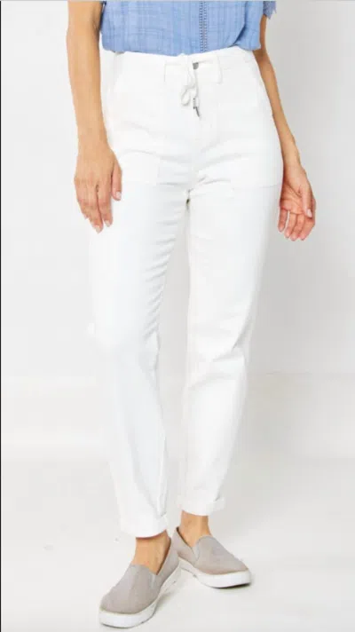 Judy Blue Joggers In White