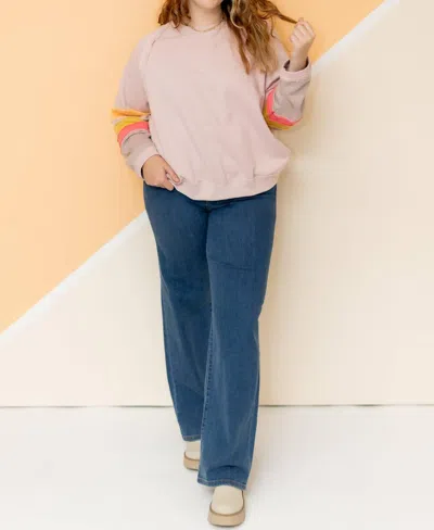 Judy Blue Keep Laughing Wide Leg Jean In Blue