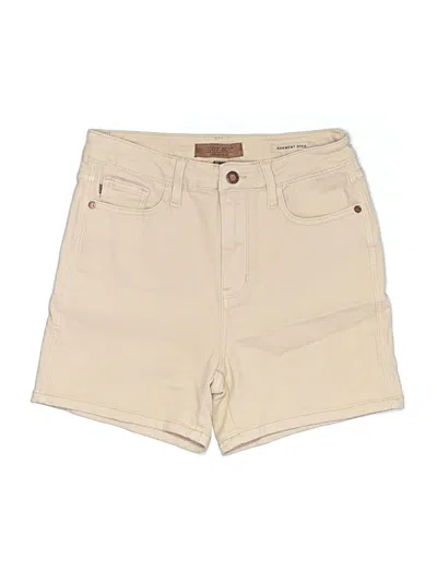 Pre-owned Judy Blue Khaki Shorts In Tan