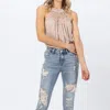 JUDY BLUE LACE LACE BABY JEAN IN LIGHT WASH