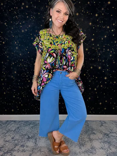 Judy Blue Love Cropped Jeans In Blue
