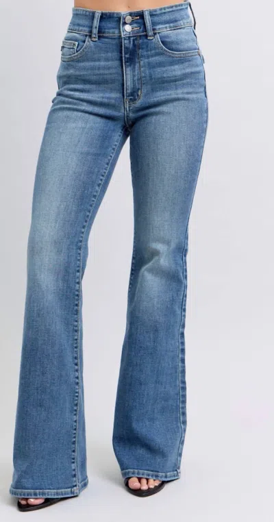 Judy Blue Love Them Jean In Medium Tinted Wash In Multi