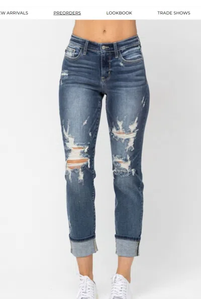 Judy Blue Madeline Mid Rise In Blue