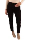 Judy Blue Tummy Control Shark Bite Hem Skinny Jean In Black In Black