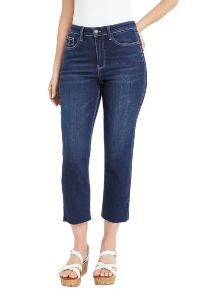 Judy Blue Molly Straight Crop Jean In Dark Wash