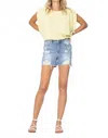 Judy Blue Paint Splash Jean Shorts In Blue In Blue