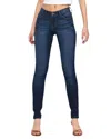 Judy Blue Piper Mid Rise Skinny Jeans In Dark Denim In Blue