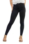 Judy Blue Eva High Waist Pull-on Skinny Jeans In Black In Black
