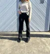 Judy Blue Ravensdale  Tummy Control Flare Jeans In Black In Black