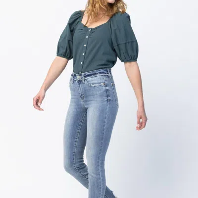 Judy Blue Release Waistband Skinny Jeans In Blue