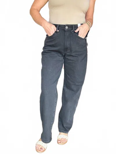 Judy Blue Rigid High Rise Jeans In Black In Neutral