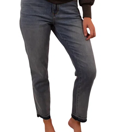Judy Blue Rigid Magic Release Midrise Boyfriend Jeans In Medium Wash In Multi