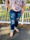 Judy Blue Sandcastles And Sangria Jeans By  In Denim Blue In Multi
