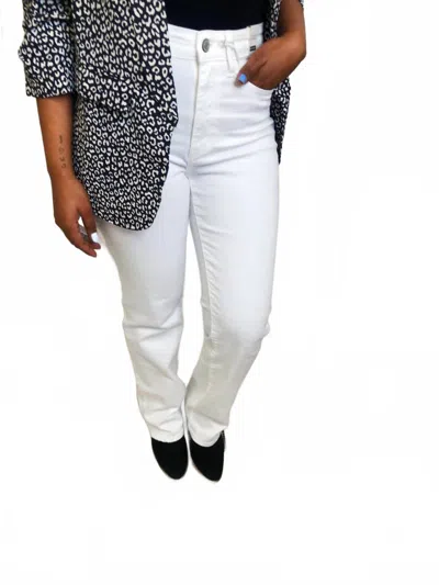 Judy Blue Stretch Bootcut Jeans In White