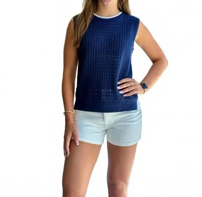 Judy Blue Aurora Weekender Shorts In White In Blue