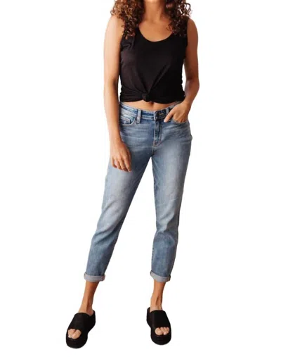 Judy Blue Time To Relax Jeans In Medium Wash In Multi