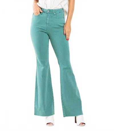 Judy Blue Tummy Control Bootcut Jean In Topaz In Blue