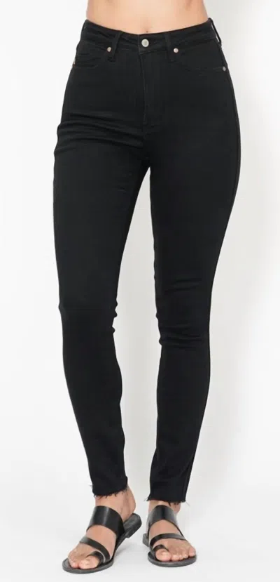 Judy Blue Tummy Control High Waist Jeans In Black