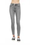 Judy Blue Tummy Control Shield Pockets Skinny Jeans In Gray In Gray