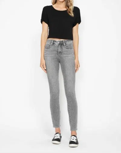 Judy Blue Tummy Control Skinny Jeans In Gray