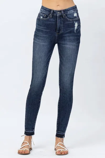 Judy Blue Tummy Control Skinny Jeans - Plus In Blue