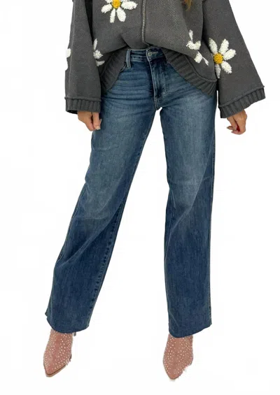 Judy Blue Tummy Control Straight Leg Jeans In Blue