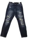 Judy Blue Women's Hi Rise Boyfriend Jeans In Black In Blue