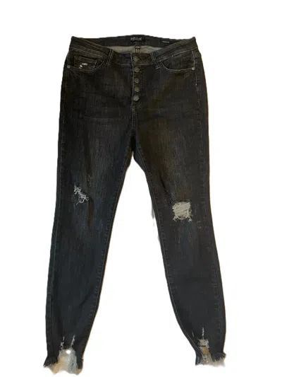 Judy Blue Women's High Waist Skinny Jean In Black