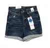 Judy Blue Women's High Waisted Shorts In Blue In Black