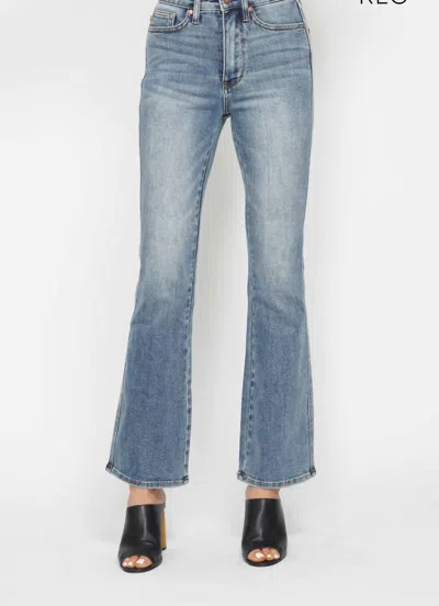 Judy Blue Women's Joelle Tummy Control Bootcut Jeans In Blue