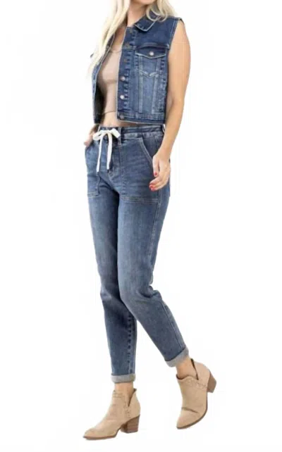 Judy Blue Women's Jogger In Blue