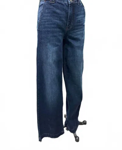 Judy Blue Women's Lois Wide Leg Jeans In Blue