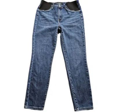 Judy Blue Women's Mid Rise Stretch Maternity Jeans In Denim In Multi