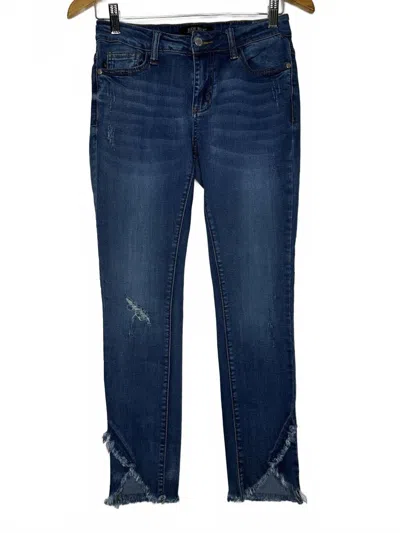 Judy Blue Women's Tulip Cut Jeans In Medium Blue