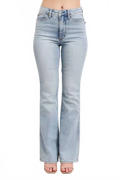 Judy Blue Women's Tummy Control Bootcut Jeans In Blue